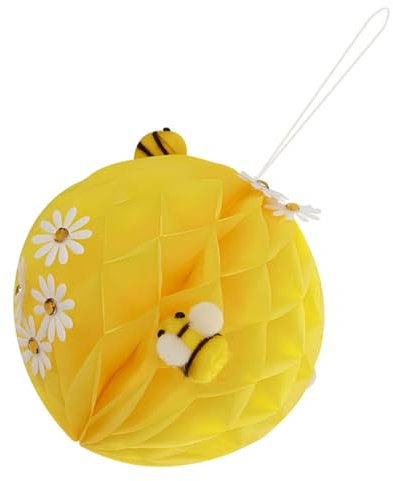 SHOWERORO Wabenball-hängedekore Aus Papier Wabenball-anhänger Für Partys Geburtstagsdeko Mit Bienenthema Vielseitige Party-Dekoration