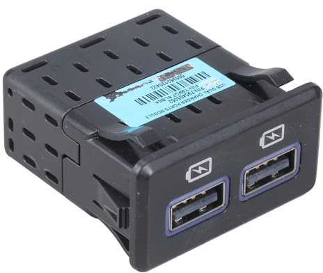 Eficiente enchufe de carga USB con protección contra sobretensión, versátil adaptador de puerto USB T99Q7-6MA0A para modificación de automóviles