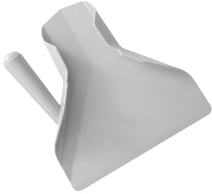 Pommes med 1 handtag 20,5 x 23,2 x 5 cm livsmedelskvalitet PC rak fransk pommes frites spatel stekpanna skopa Corn Scoop redskap med franskt handtag godisskyffel för bio