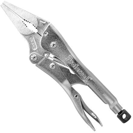 Proferred, T23409, Long Nose Jaw Locking Pliers, 9