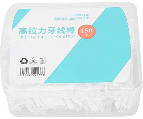 La soie dentaire choisit des bâtons de cure-dents haute résistance, des fil dentaire durables avec des étuis Stroage pour éliminer les taches de dents pour les voyages en famille à l'hôtel