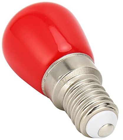 E14 LED Bulb, 3W Light Bulb, 350lm Bulbs with 4 Color to Choose from, for Ceiling Lamp Wall Lamp Refrigerator Light (220-240V) Red, Lighting Accessories