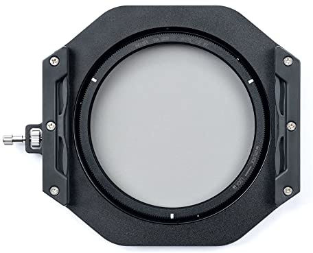 NiSi, V7 Standard Kit - 100mm Aluminum Filter Holder with True Color CPL and 3 Adapter Rings - Great as Camera Accessories Gear for Film and Photography - Vignetting-Free & Hold Up to 3x 100mm Filters