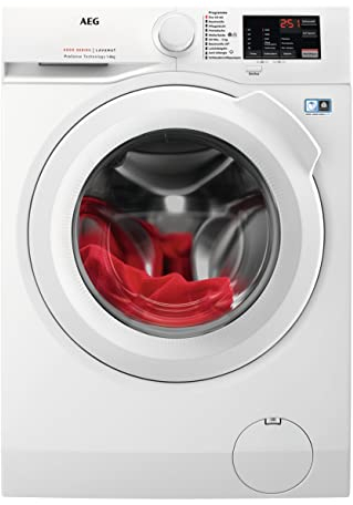 AEG L6FBA51480 Waschmaschine / 8,0 kg/Leise/Mengenautomatik/Nachlegefunktion/Kindersicherung/Schontrommel/Wasserstopp / 1400 U/min