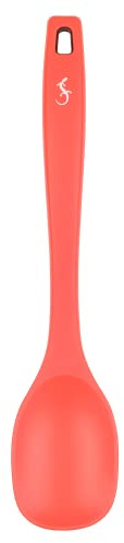 LURCH 240061 Smart Tool Kochlöffel UV ProTech Oberflächenveredelung Silikon mit Nylonkern 28cm