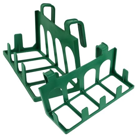 POPETPOP Lot de 2 Supports de Fleurs à Suspendre pour Décoration de Jardin Installation Facile Design Léger pour Événements en Plein Air