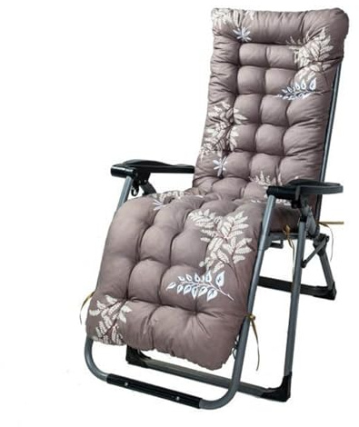 HLTQL Relaxliege Auflage Outdoor、Auflage Liegestuhl Klappbar、Auflage Sonnenliege Bunt、Liegestuhlauflagen Hochlehner、Relaxsessel Auflage Garten(c5,170x53x8cm)