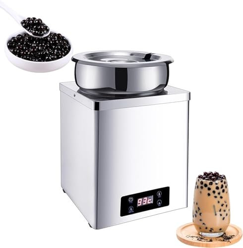 Kadxyan Chocolate Melter Electric Chafing Dishes, 3/7L Electric Soup Warmer, Electric Chafing Dishes Food Warmers, Temperature Control Range 30-100°C, for Catering and Milk Tea Shop