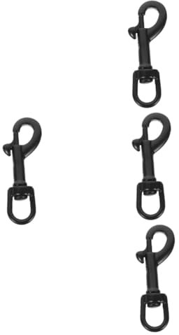TINEASUR 4 Stücke Heavy Duty Tauchen Zubehör Edelstahl Snap Schäkel Swivel Haken Für Tauchen Seil