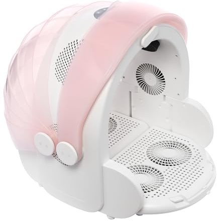 Séchoir automatique pour chats et petits chiens - Séchage à 360 ° - Faible bruit - Pour la maison et les voyages - Avec température réglable