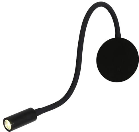 Hemobllo Lampe De Lecture Murale Flexible Led Applique Liseuse À Col De Cygne Avec Interrupteur Lumière De Chevet Pour Lecture Nocturne Protection Des Yeux Pour Chambre Et Salon