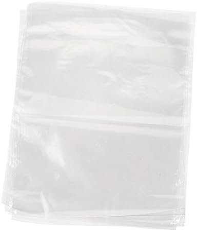 GLEAVI 200 Stück Schrumpffolie Wickelbeutel Verpackungsbeutel Schrumpffolienbeutel Transparente Taschen Zum Einsetzen Und Schrumpfen Für Seifen Kerzen Gläser Kleine Geschenke Dvds Und
