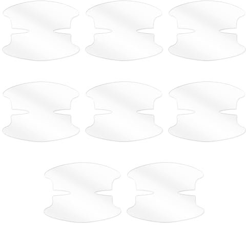 8 Pezzi Pellicola Protettiva per Maniglie Auto, Adesivi Film Pellicole Universali Extra Grandi per Protezione da Graffi, Impermeabili, Facile da Applicare, Protezione Duratura per Vernice Auto