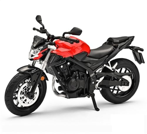För CB400F Legering Racing Motorcykelmodell Diecasts Street Sports Motorcykelmodell Barnleksak Present 1:12