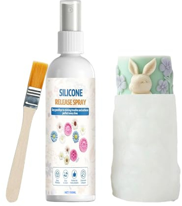Spray anti-adhésif pour moules à élimination rapide, facile à détacher avec format de 100 ml | détachant pour moulages - Pour les professionnels débutants et passionnés