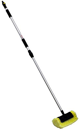 GT Market Autowaschbürste New-Profi, Teleskopstange bis 170 cm, kurzes Ventil