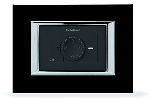 Fantini Cosmi C38 Termostato Manopola Plastica Batterie Nero