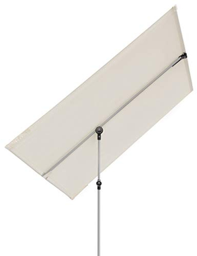 Doppler Active - Pare-soleil de balcon - Parasol rectangulaire - Idéal pour le balcon - Renforcement de la protection de la vie privée - 180 x 130 cm, naturel,