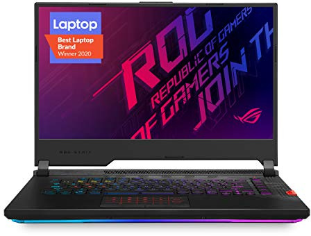 ASUS ROG Strix Scar 15 (2020) Gaming Laptop, 15.6” 240Hz IPS Type FHD, NVIDIA GeForce RTX 2070 Super, Intel Core i7-10875H, 16GB DDR4, 1TB PCIe NVMe SSD, per-Key RGB KB, Windows 10, G532LWS-DS76