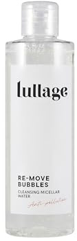 LULLAGE Micellärt vatten Makeupborttagare och ansiktsrengöring Blandad hud - fett, 200 ml | VEGANSK och naturlig behandling | Renande micellär lösning, bekämpar föroreningar i huden, återflyttande