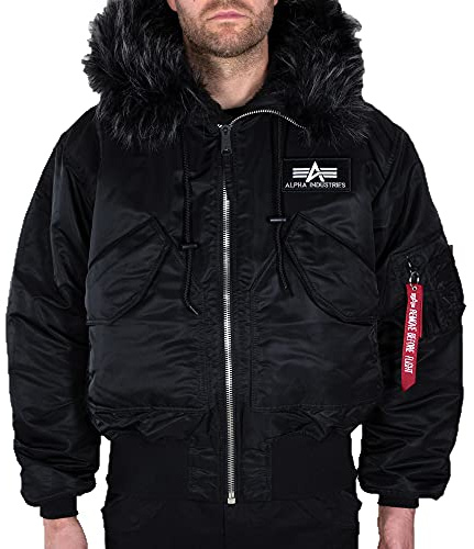 ALPHA INDUSTRIES Herren Alpha Industries 45p Hooded Custom Bomberjacke für Herren Bomberjacke (1er Pack)
