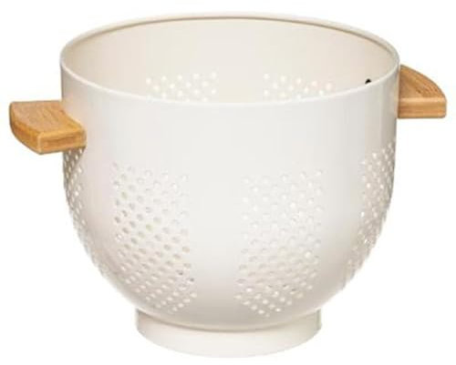 FIVE Simply Smart - Passoire Ronde en Métal Modern 22cm Blanc