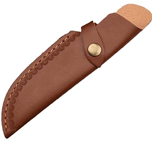 Lipfer Handgefertigte Ledermesserscheide, Jagdmesserscheide, Überlebensmesserscheide, Vertikale Messerscheide, Messerschutzabdeckung
