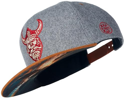 Cadency® Snapback Casquette Homme, Casquette de Baseball Visière Droite,Taille Unique, Unisexe