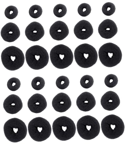 Beavorty 2 Sets Haarknoten-maker Für Jungen Und Mädchen Haar-donut-dutt- Haarknoten-former Styling-tool Elegant Und Einfach Zu Verwenden 15 Stück * 2