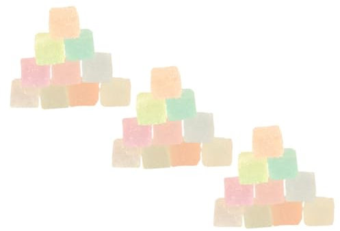 BESTonZON 30stücke Leuchtende Zuckerwürfel Anhänger Für Handyhüllen Bastelprojekte Tischdekor Zuckerornament Simulationsschmuck DIY-Verzierungen