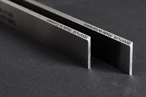 10 Stück Hobelmesser 260 x 18 x 3 mm HSS%18 Streifenhobelmesser