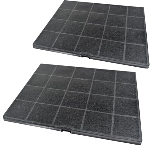 SPARES2GO Kolfilter för AEG DTB3652M DTB2630M DTB3653M DTB3953M DTB3654M DTB3954M spisfläkt (paket med 2 filter)