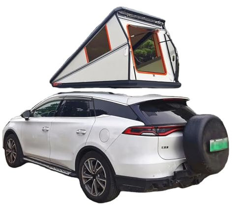 Tende da Campeggio per Esterni, a Conchiglia, con Tetto apribile Solare, con Guscio Rigido, per Veicoli, rimorchi per Auto, Tenda da Tetto
