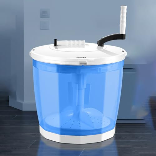 MZBDYYF Lavatrice per Scarpe - Portatile, Manuale 2 in 1 filatore di Vestiti compatti per Uso Domestico
