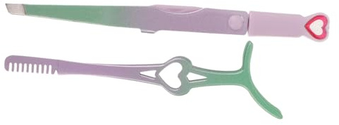 MOTHNUR Edelstahl Wimpernzange mit Präzisionspinzette und Wimpernclip Langlebig und Präzise für Einfache Anwendung Geeignet für Wimpernverlängerung und Wimpernstyling bei Frauen