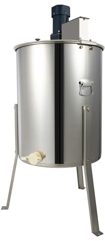 Centrifuga elettrica da 140 W, in acciaio inox, 4 cornici, estrattore di miele, 270 giri/min, accessori per apicoltura con regolatore di velocità, centrifuga tangente per alveare