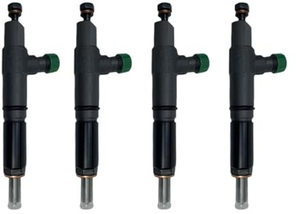 4 injecteurs de carburant compatibles avec les pelles Kubota V2203 et V2403 (références : 1G796-53001, 1G796-53002, 1G79653001, 1G79653002).