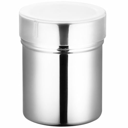 VANZACK Stainless Steel Powder Shaker Salt Shaker Cocoa Coffee Powder Sifter 304 Mesh Kitchen Condiment Sprinkler for Baking and Cooking