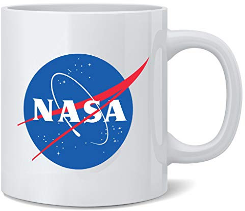 Poster Foundry NASA Classic Meatball Logo Ceramic Coffee Mug Tea Cup Fun Novelty Gift 12 oz