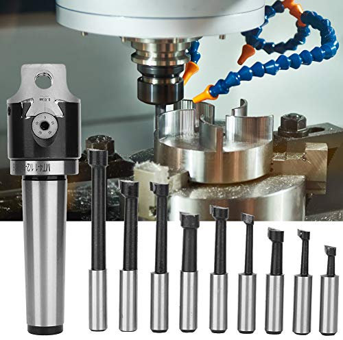 Boring Tool Set High Hardness Carbon Steel F1 Boring Head for Lathe, Milling Machine