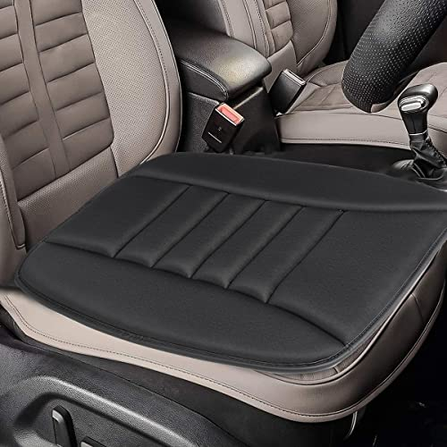 Tsumbay Cuscino per Sedile Auto Coprisedile Auto Anteriori Soft Confortevole Protezione per Sedile Coprisedili Sedile in Memory Foam, Cuscinetti per Sedile Auto, Sedia da Ufficio, Antiscivolo,1pc