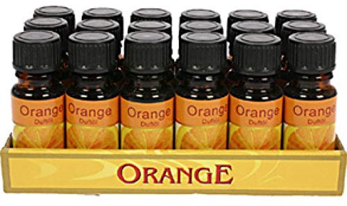 Doftolja aromolja rumsdoftolja 10 ml lampolja doftlampor juldofter (orange, förpackning med 12)