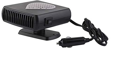 Auto Defroster, Asudaro Tragbare Autoheizung 12V / 24V 150W Auto Demister 2 Modi Kaltwind Heißluft, 360 ° Drehbare Halterung für Auto Windschutzscheibenwärmer und Defroster Auto Heizlüfter