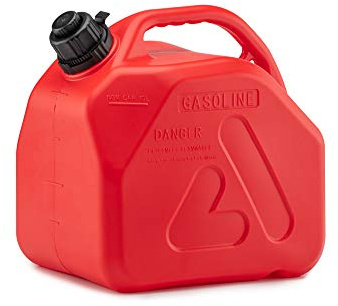 Blurea Kraftstoff-Kanister Benzinkanister 10l mit smartem Sicherheits-Einfüllsystem Füllstopp (10 Liter)