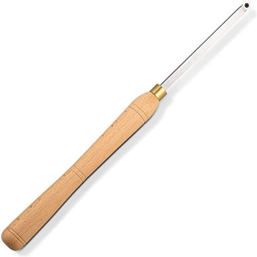 Herramientas de Torneado de Madera de Carburo para Torno, Formones para Madera, Detallador de acabado más áspero Torneado Herramientas de Torno para Aficionados a la Artesanía,Round