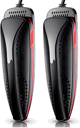 Boot Dryer Shoe Dryer,Boot Dryer Glove Dryer & Boot Warmer With Heat Blower, Portable Adjustable Rack,Electric Foot Warmer For Shoes, Gloves, Hats, Socks, Ski Boots Black /125 ( Color : Black , Size :