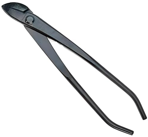 Tenaza Jin Curva de Bonsai Dingmu 220mm. Calidad professiona,cortar corteza o dar forma alambre