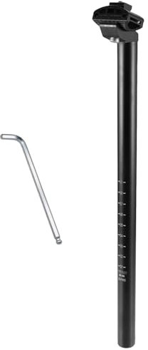 Reggisella per bicicletta, diametro 28,6 mm, canotto tubo sella mtb 450 mm per Bici da Strada lega di alluminio