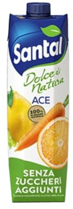 Succo di Frutta Santal Ace Senza Zuccheri Aggiunti 3 Brick da 1000 ml
