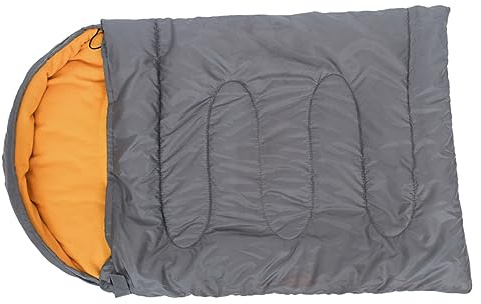FONDOTIN Tragbarer Hundeschlafsack Polyester mit Fleece Innenfutter für Outdoor Camping und Reisen